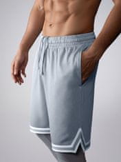 PANTONECLO Moške športne kratke hlače z razporkom ob strani , L