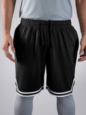 PANTONECLO Moške športne kratke hlače z razporkom ob strani , L