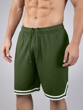 PANTONECLO Moške športne kratke hlače z razporkom ob strani