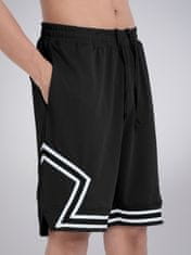 PANTONECLO Moške športne kratke hlače s stranskim všitkom gusetom , L