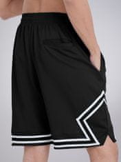 PANTONECLO Moške športne kratke hlače s stranskim všitkom gusetom , L