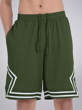 PANTONECLO Moške športne kratke hlače s stranskim všitkom gusetom