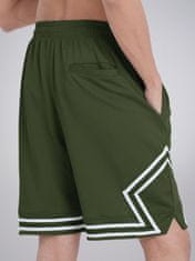 PANTONECLO Moške športne kratke hlače s stranskim všitkom gusetom , L