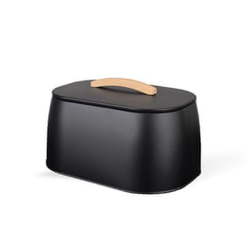 MAESTRO Posoda za kruh MAESTRO MR-1675-BLACK, črna