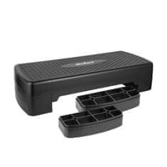 Rebel REBEL ACTIVE Fitness stopnica 3 stopnje črna