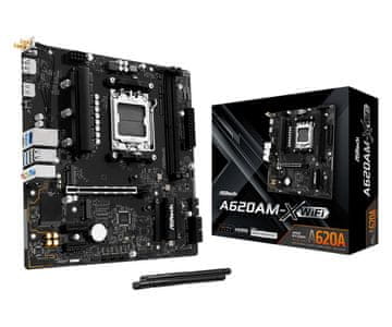 ASRock Asrock A620AM-X WiFi AMD A620A Socket AM5 micro ATX