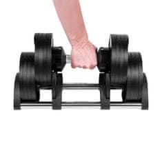 Rebel REBEL ACTIVE Samodejna utež iz litega železa 36kg, koraki po 2kg