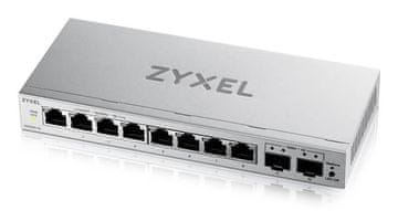 Zyxel Zyxel GS1200-10v3 Upravljani L2 Gigabit Ethernet (10/100/1000) Namizni Siva