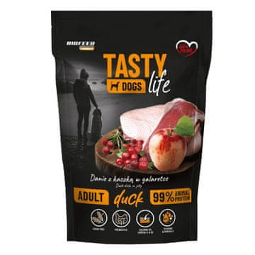 BIOFEED BIOFEED Tasty Dogs Life - mokra hrana za pse z raca, 150 g
