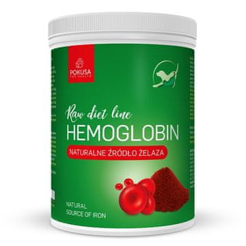 Pokusa POKUSA RawDietLine Hemoglobin - dopolnilo za pse in mačke - 800g