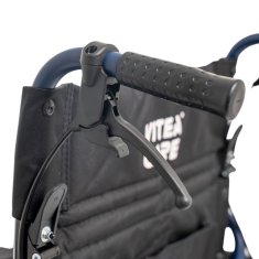 MDH Lahka aluminijasta invalidski voziček NAVY1 46 cm