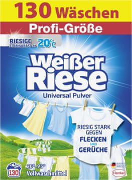 Weißer Riese Universal prašek za pranje perila, 130 pranj, 6,5kg