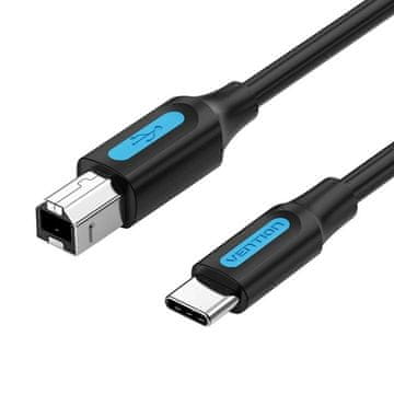 Vention USB 2.0 kabel za tiskalnik, moški tip C na moški B, 2 m