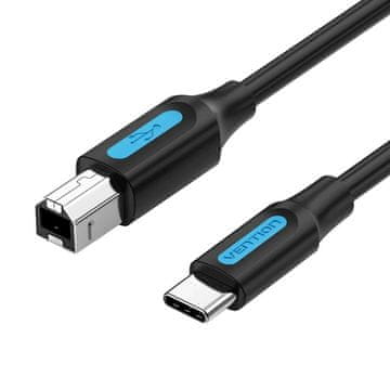 Vention USB 2.0 kabel za tiskalnik, moški tip C na moški B, 1 m