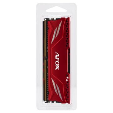 AFOX AFOX GAMING DDR4 16GB 3200MHZ CL16 RANK1 XMP2 RDEČA