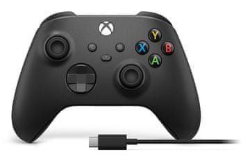 Microsoft Microsoft EP2-29944 Gaming Controller Črn Bluetooth/USB Gamepad Analogni / Digitalni Android, PC, Xbox One, Xbox Series S, Xbox Series X, iOS