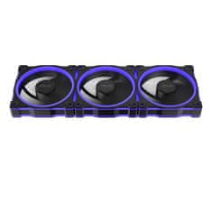 ASUS Prime MR120 ARGB Reverse ventilatorji, 3x 120mm PWM, črni (90DA00L0-B09020)