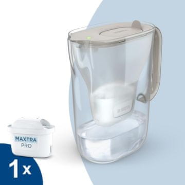 Brita Brita Style Essential+1 Maxtra Pro PP vrč s filtrom (pesek)