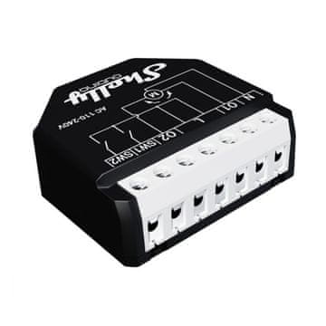 Shelly Shelly Qubino Wave Shutter električni rele črne barve