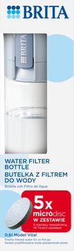 Brita Brita Vital Filtrirna steklenica 0,6 l Pastelno modra