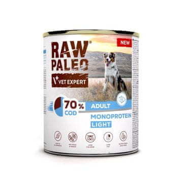 VetExpert VETEXPERT Raw Paleo Losos Monoproteinska hrana za pse – 800 g