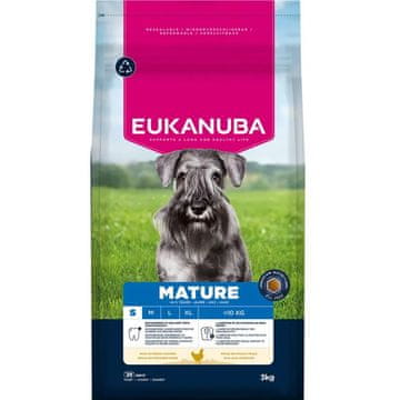 Eukanuba EUKANUBA suha hrana za male pasme psov, piščanec, 3 kg