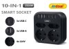 Andowl 4 x 220V + 6 x USB Razdelilec - MAX 3500W 