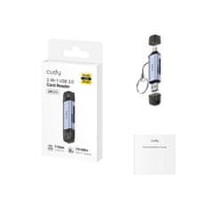 Cudy CUDY UH200 2-v-1 čitalnik kartic USB 3.0