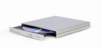 GEM Zunanji DVD pogon Gembird DVD-USB-021-SV, srebern