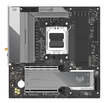 Sapphire Safir NITRO+ B850M WIFI AMD B850 Podnožje AM5 micro ATX