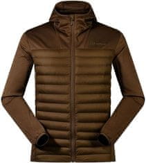 Berghaus Berghaus Vaskye Hooded Hybrid jakna za moške, velikost M, rjava + Deuter Pulse Pro 5 grafitna torbica za okoli pasu