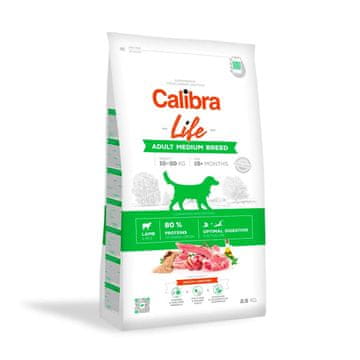 Calibra CALIBRA Dog Life Adult Medium Breed Jagnjetina - suha hrana za pse - 2,5kg