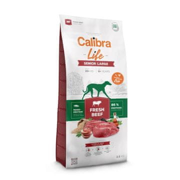 Calibra CALIBRA Life Senior Large Fresh Beef - suha hrana za pse - 12kg