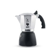 BIALETTI Bialetti Brikka Moka pot 0.1 L Črna, Nerjaveče jeklo