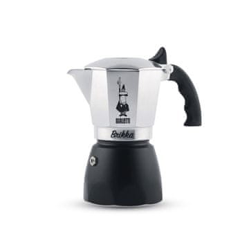 BIALETTI Bialetti Brikka Moka pot 0.1 L Črna, Nerjaveče jeklo