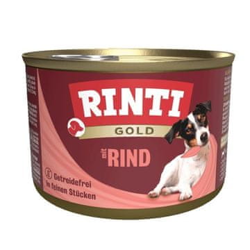 RINTI RINTI Gold Govedina - mokra hrana za pse - 185g