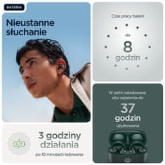 Motorola Motorola moto buds loop Slušalke Brezžične Za Uho Klici/Glasba/Šport/Vsakdanji Bluetooth Zelena