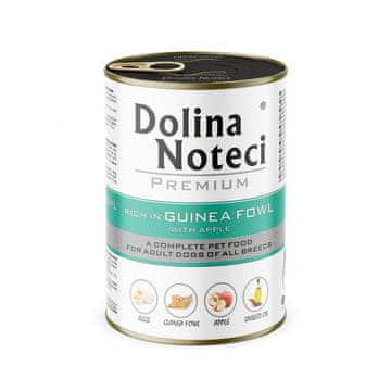 DOLINA NOTECI DOLINA NOTECI Premium Bogato s prepelico in jabolki - mokra hrana za pse - 400g