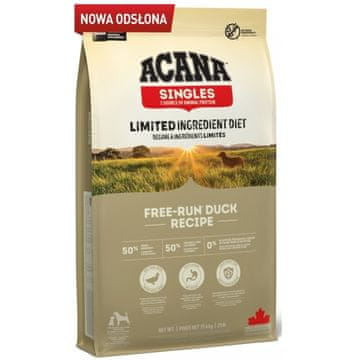 Acana ACANA Singles Free-Run Duck - suha hrana za pse - 11,4kg