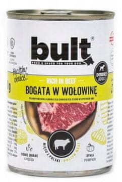 BULT BTU hrana za pse, bogata z govedino, mokra, 800 g
