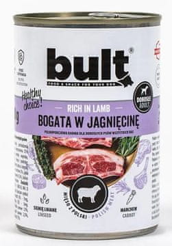 BULT BULT Mokra hrana za pse, jagnjetina 800 g