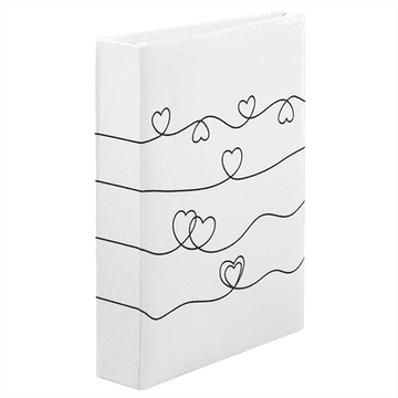 Hama album memo HEART WAVES 10x15/200, etikete