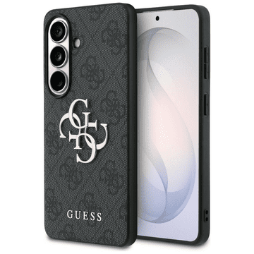 Guess GUHCS26M4GMGGR ovitek za Samsung Galaxy S26 Plus 5G - črn