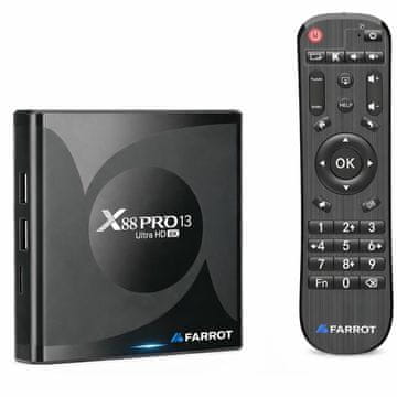 Farrot FARROT 8K Smart TV Box – Android 13 | WiFi 6 | Bluetooth | Spremeni TV v pametni kino!