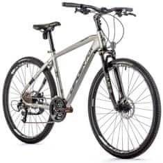Leader Fox Krosno kolo Leader Fox TOSCANA 28" Moški, Aluminijast Okvir, Srebrno Mat