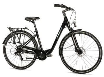 Leader Fox Leader Fox CITY TREK 28", Črna Sijajna, Dama