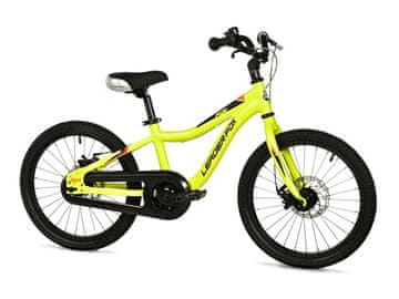 Leader Fox Otroško kolo FOX UNI 18" - Rumeno, veriga, aluminijasto, unisex