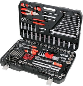 slomart Yato YT-38941 mehanični set orodja 225 kosov, črn kovček