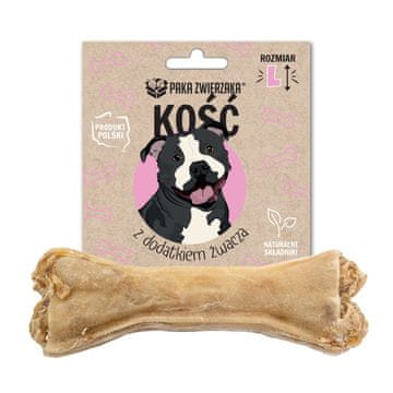 Paka Zwierzaka PAKA ZWIERZAKA Kost z dodatkom potentilke L 13,5 cm, 70g