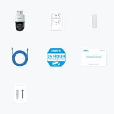 Reolink Reolink TrackMix Series P760 - 4K zunanja kamera, dvojni pogled, samodejno sledenje s povečavo, PoE povezava, barvno nočno gledanje